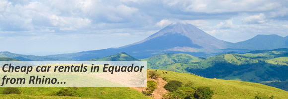 Cheap car hire Ecuador
