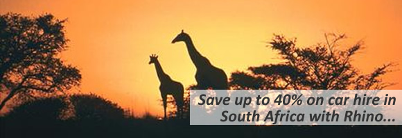 Car Hire South Africa - Cheap South Africa Car Rental with Rhino